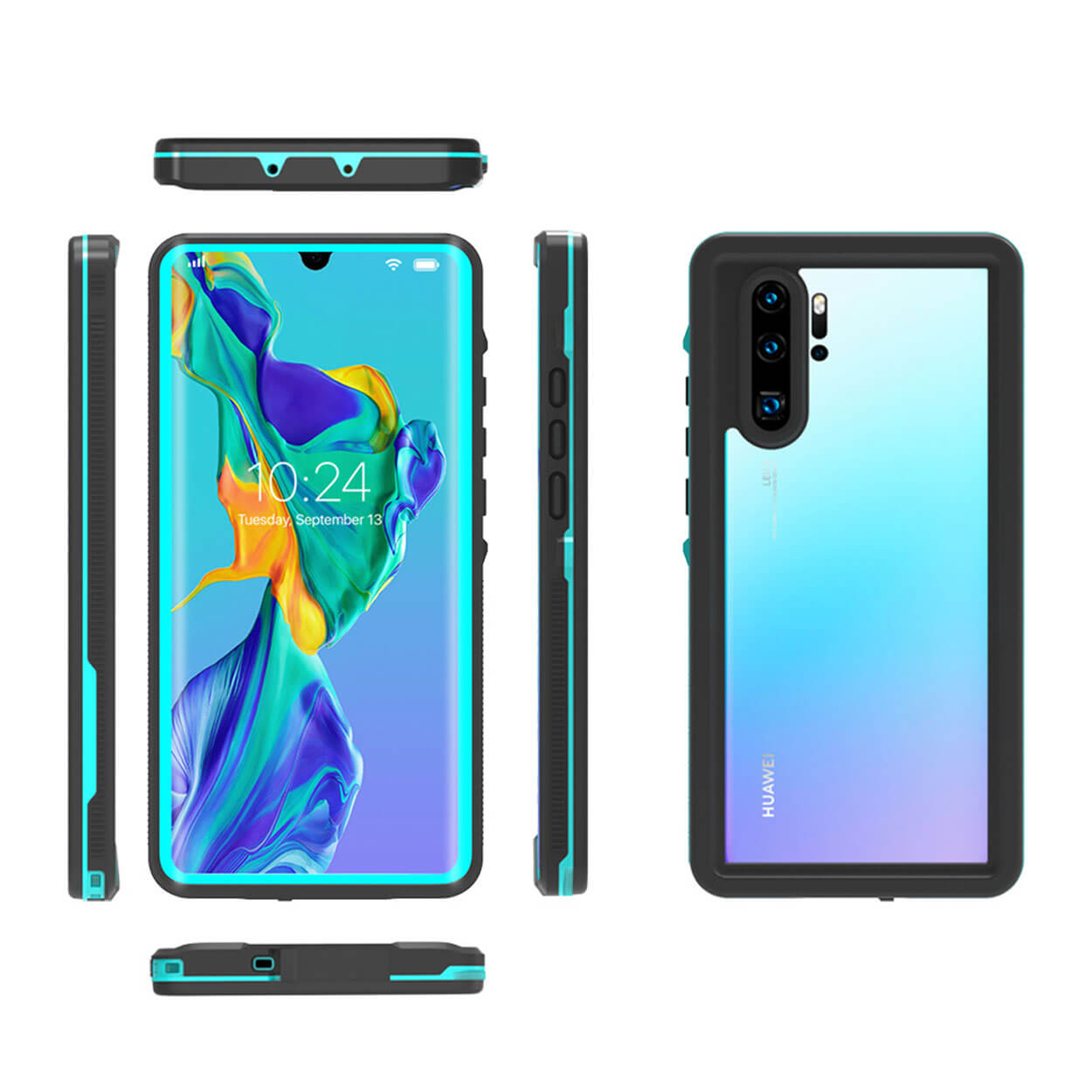Vattentätt huawei p30 pro fodral skal undervattenshus