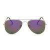 Solglasögon pilot aviator skiftande glas