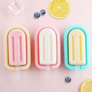 2-pack Glassform Popsicle - Gör Egna Glasspinnar Hemma