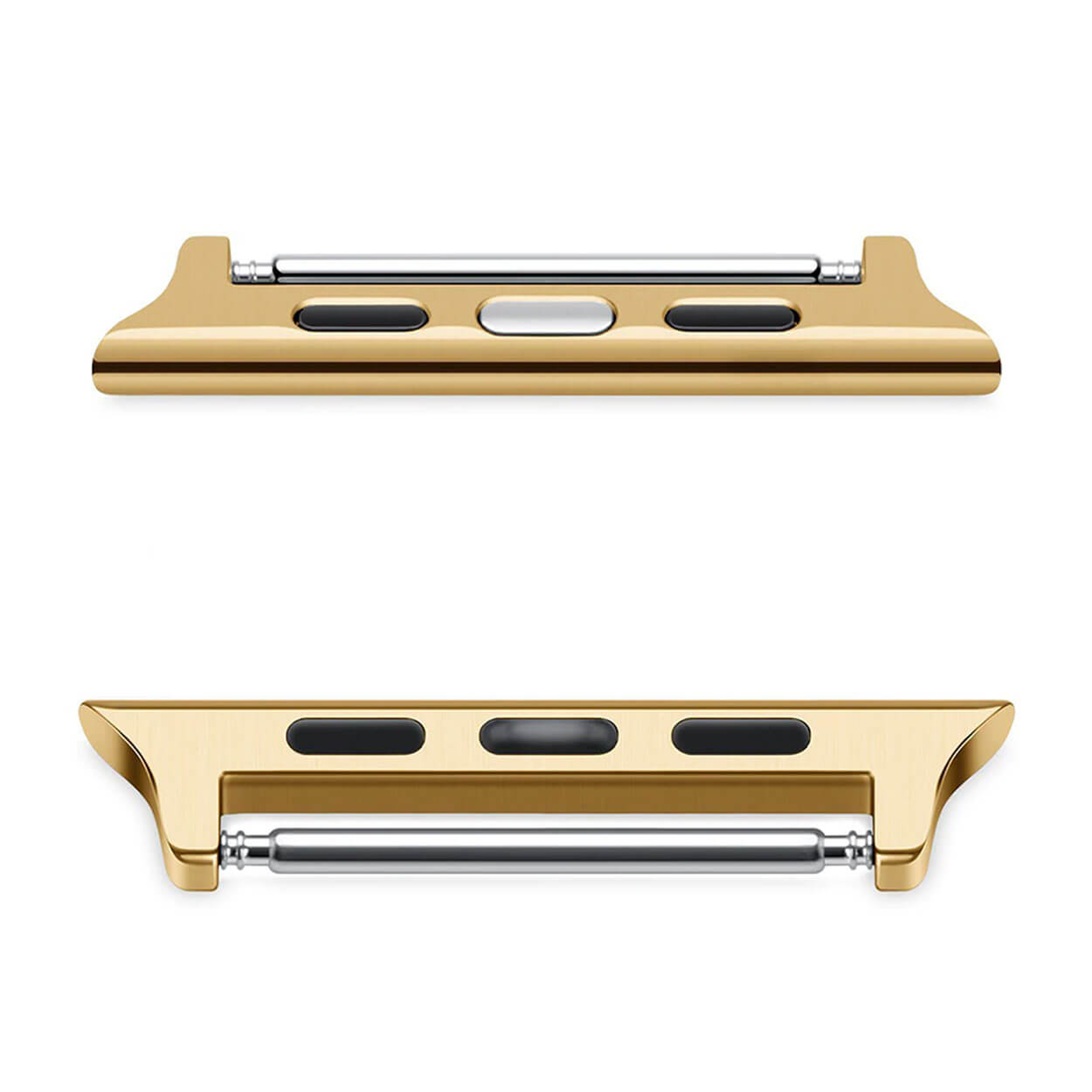 Apple watch 42/44 adapter connector för klockarmband guld