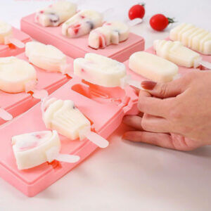 Glassform För 3 Glassar - Gör Egna Glasspinnar Hemma