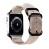 Apple watch 42/44/45 nylonarmband natoarmband beige sand