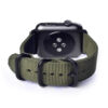 Apple watch 42/44/45 nylonarmband natoarmband grön