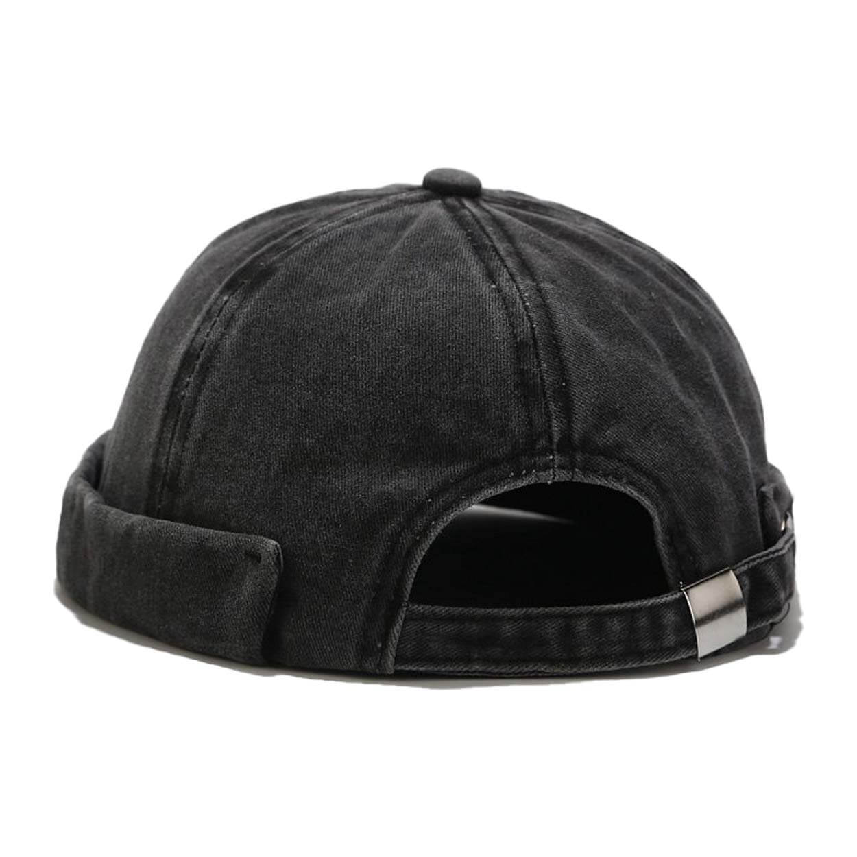 Vintage distressed miki hat mössa beanie docker sotarmössa