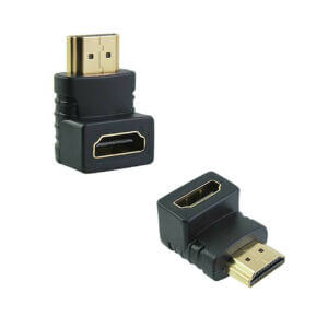 2-pack 90 grader hdmi adapter - vinklad hdmi-adapter
