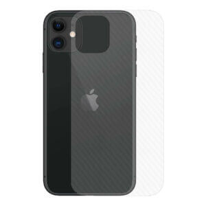 Iphone 11 Kolfiber Vinyl Skin Dekal Skyddsfilm Baksida Carbon