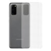 Galaxy S20 Kolfiber Vinyl Skin Dekal Skyddsfilm Baksida Carbon