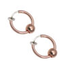 2-pack Clip-on Näsring Fake Piercing