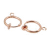 2-pack Clip-on Örhänge Fake Piercing För Valfritt Hänge