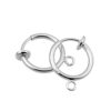 2-pack Clip-on Örhänge Fake Piercing För Valfritt Hänge