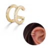 Fake Helix Piercing Öron Örhänge Ear Cuff Utan Hål Guld