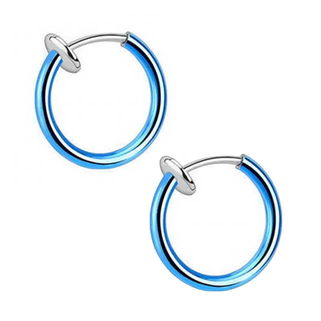 2-pack clip-on fake piercing utan hål