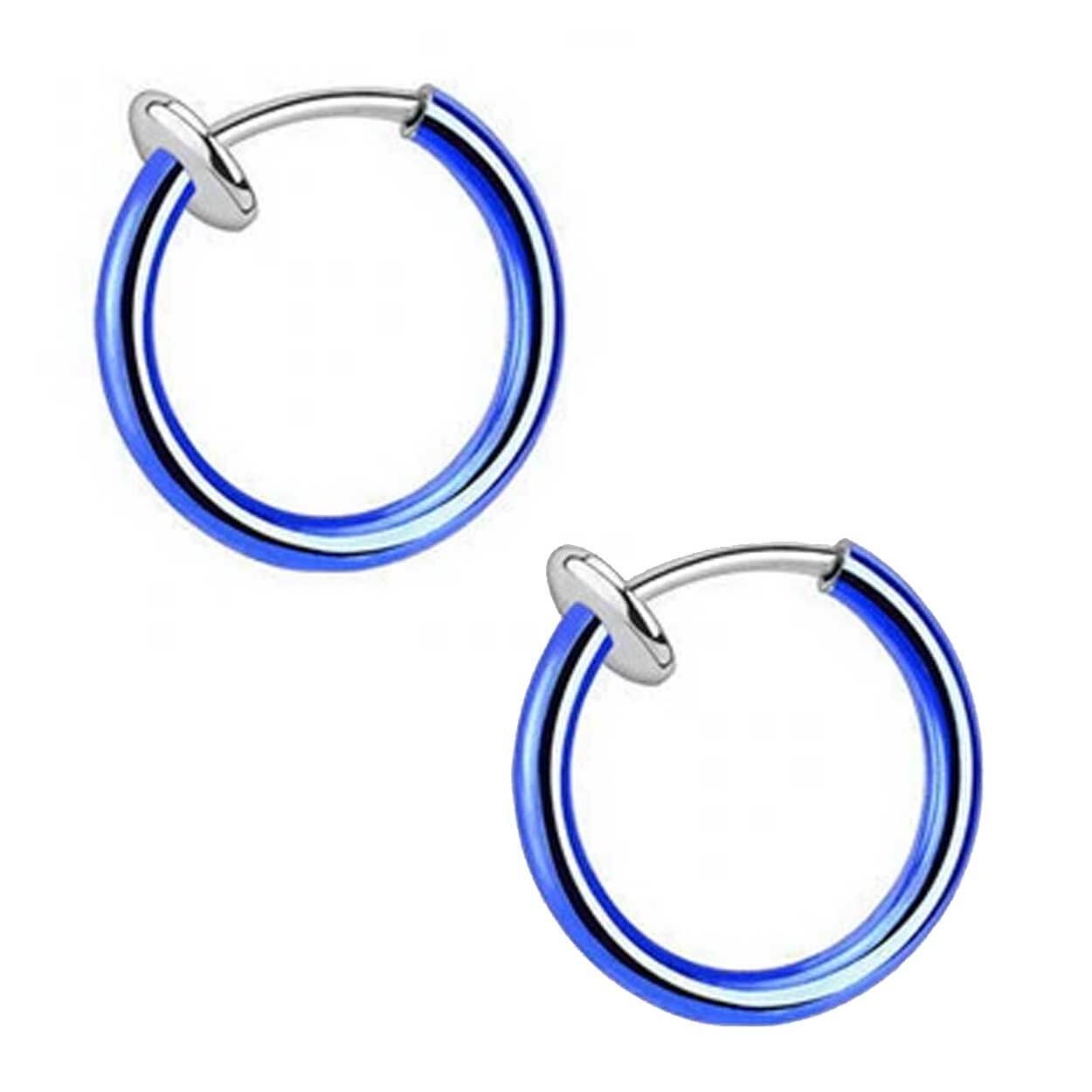 2-pack clip-on fake piercing utan hål