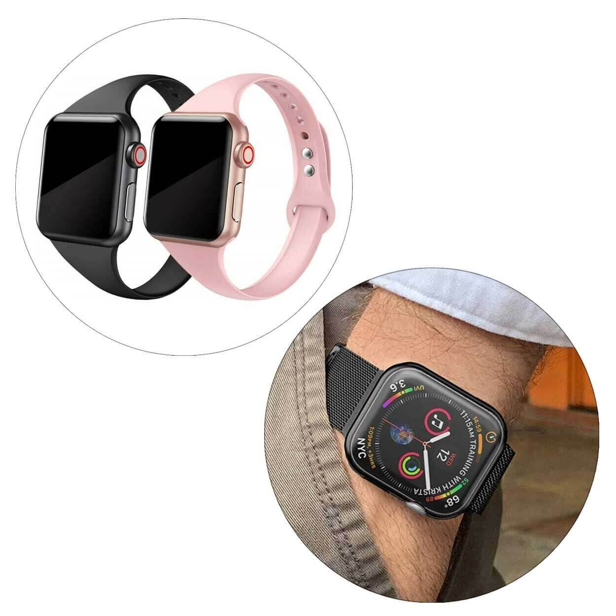 Billiga armband till Apple Watch 1, 2, 3, 4, 5, 6 och SE