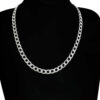 Silver kedjehalsband halsband kedja länk silver 7,5mm