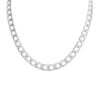 Silver Kedjehalsband Halsband Kedja Länk Silver 9mm