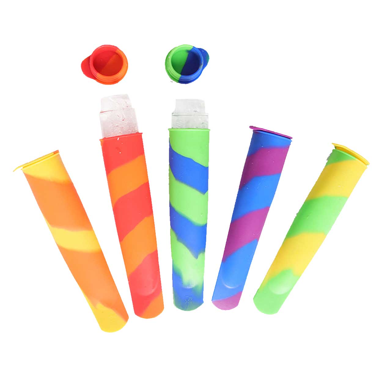 5-pack glassform silikon - gör egna glasspinnar hemma