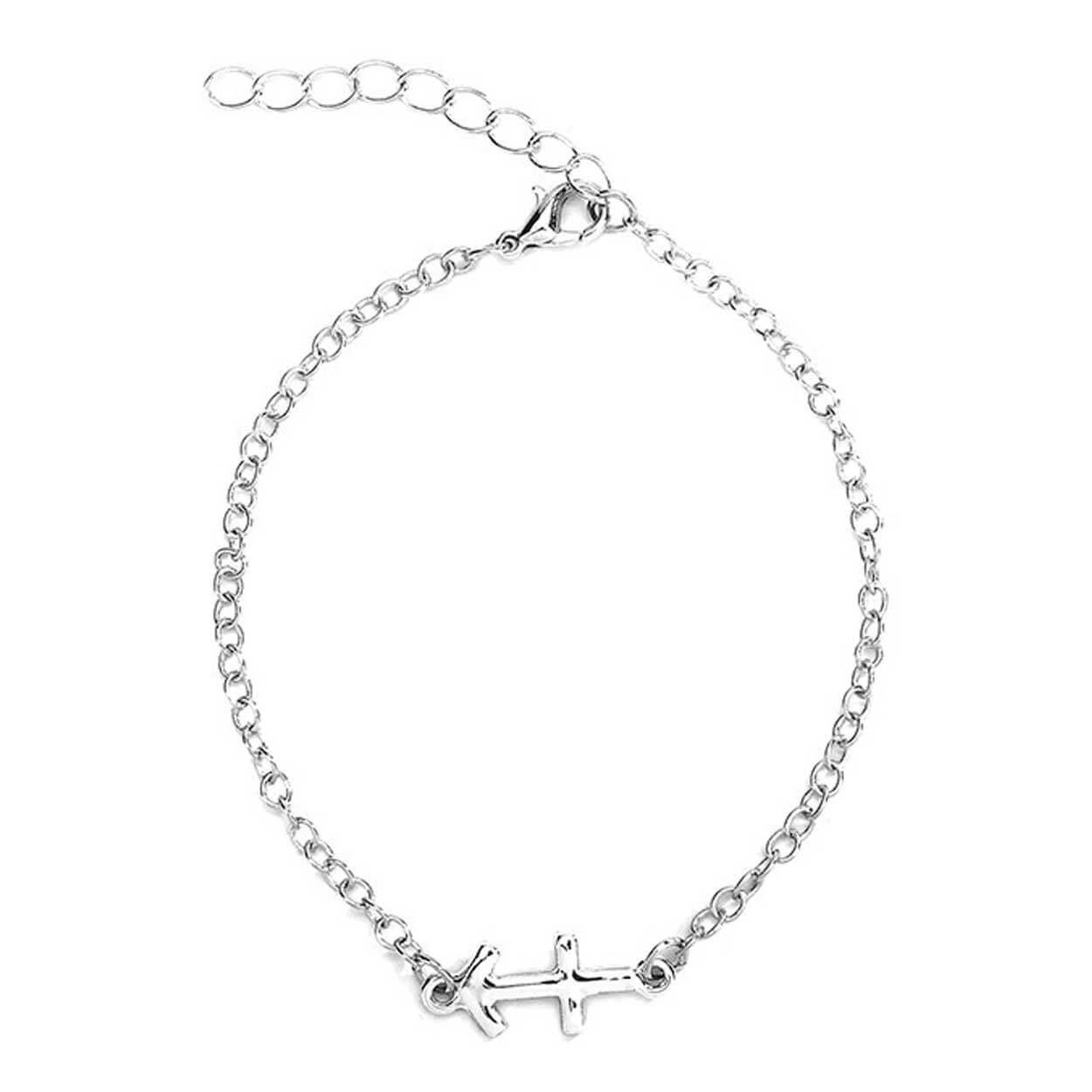 Gåvoarmband stjärntecken skytten sagittarius armband silver
