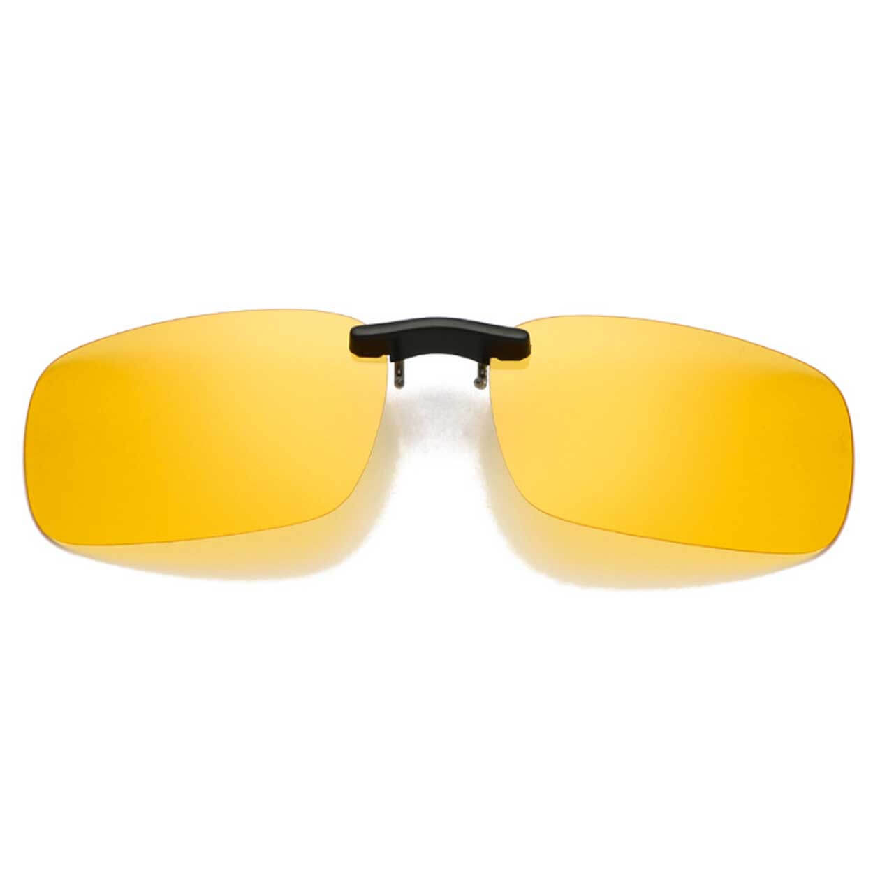 Clip-on solglasögon gul night vision 40x56mm