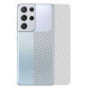 Galaxy s21 ultra kolfiber vinyl skin dekal skyddsfilm baksida