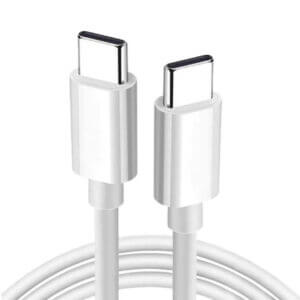 0,3m usb-c laddkabel quick charge 3a 60w type-c vit