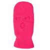 Balaklava skidmask rånarluva neon rosa