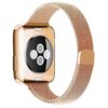 Smalt apple watch milanese mesh armband 38/40/41 guld