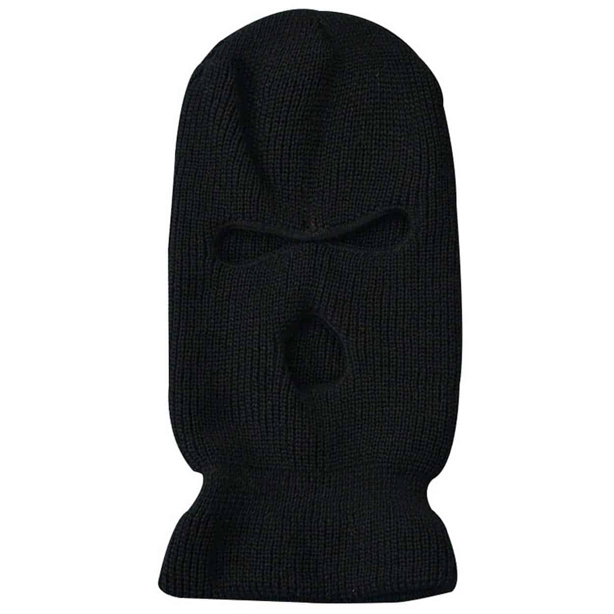 Balaklava rånarluva skidmask svart