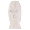 Rånarluva balaklava skidmask vit
