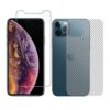Iphone 11 Pro Displayfilm + Kolfiber Skyddsfilm För Baksida