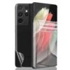 2-pack Galaxy S21 Ultra Displayfilm + Skyddsfilm För Baksida