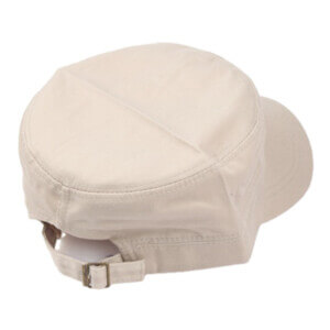 Beige Militärkeps Armykeps - Platt Armé Keps