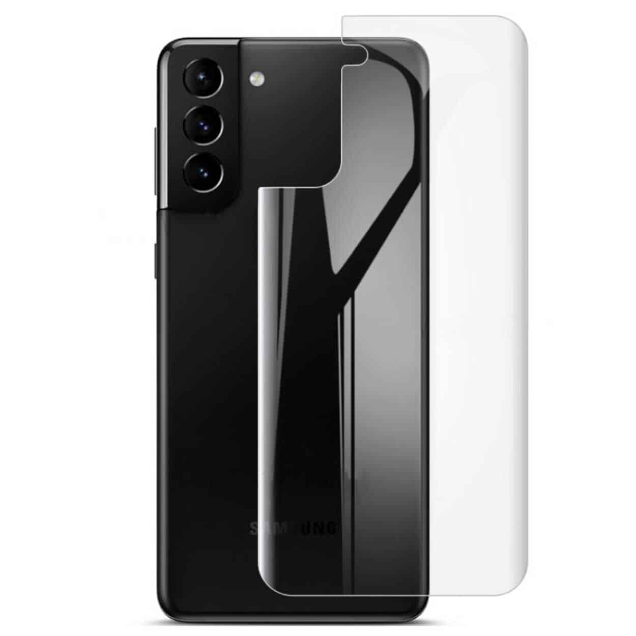 Galaxy s21 plus skyddsfilm för baksida
