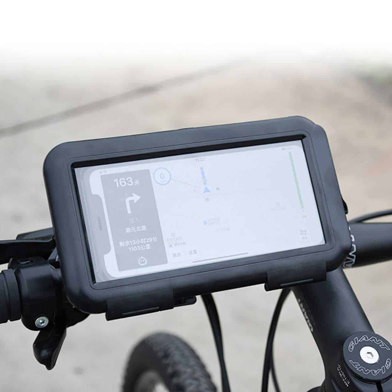 Mobilhållare cykel - vattentät cykelväska mobil 4,7-6,5"