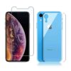 2-pack Iphone Xr Hd Skärmskydd + Skyddsfilm För Baksida