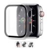 Apple Watch 7 45mm Skal Case Med Tempererat Glas Transparent