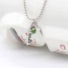 Vänskapshalsband för 4 kompisar - best friends halsband silver