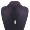Halsband med energisten resin quarts ametist