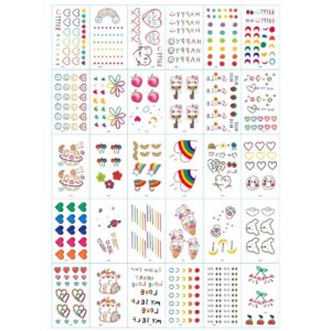 Temporära Tatueringar 30-pack Fake Tattoo Gnuggisar Figurer