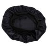 Sovmössa - satin bonnet - sleep cap svart one size