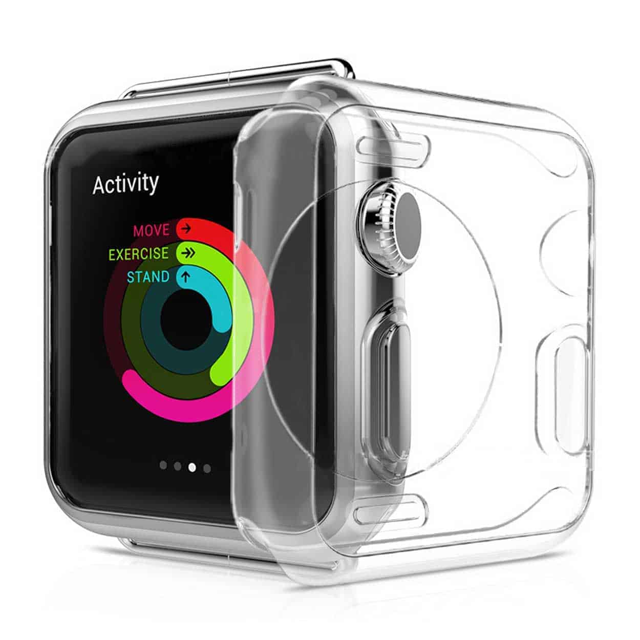 Apple watch 7 41mm skal tpu case - öppen front