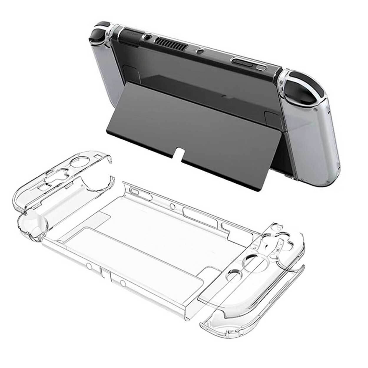 Nintendo switch oled skal heltäckande hard case i plast