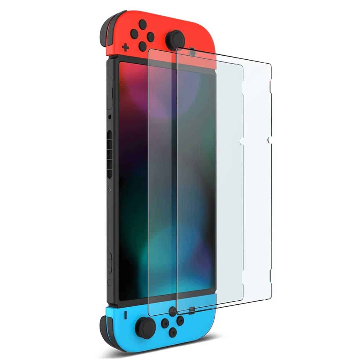 2-pack nintendo switch skärmskydd displayfilm