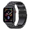 Apple Watch 42/44/45 Metall Länkarmband Svart