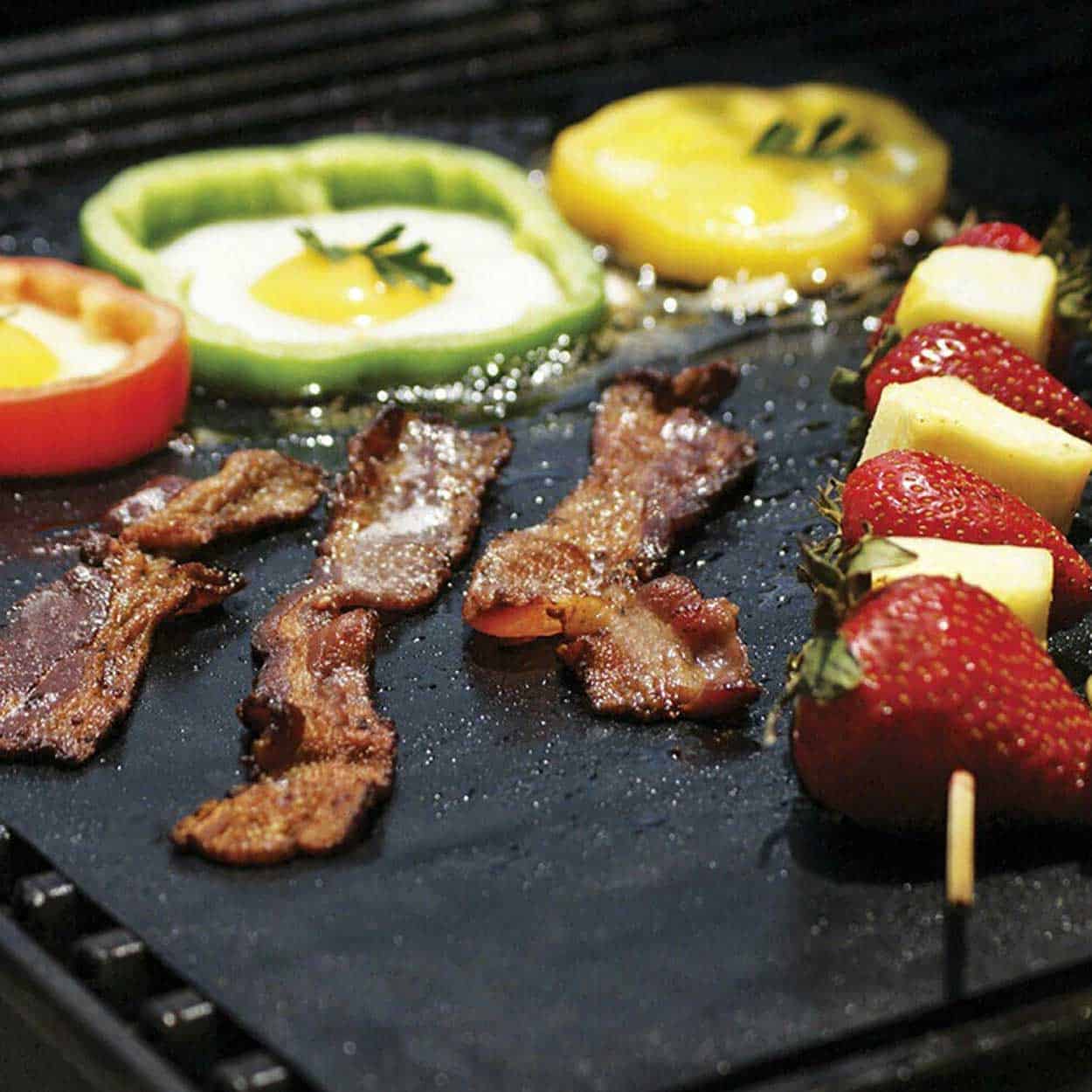 Grillmatta 5-pack återanvändningsbar non stick 40x33cm