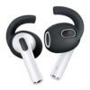 Airpods 3 Öronkrokar - Silikon Earhooks Svart
