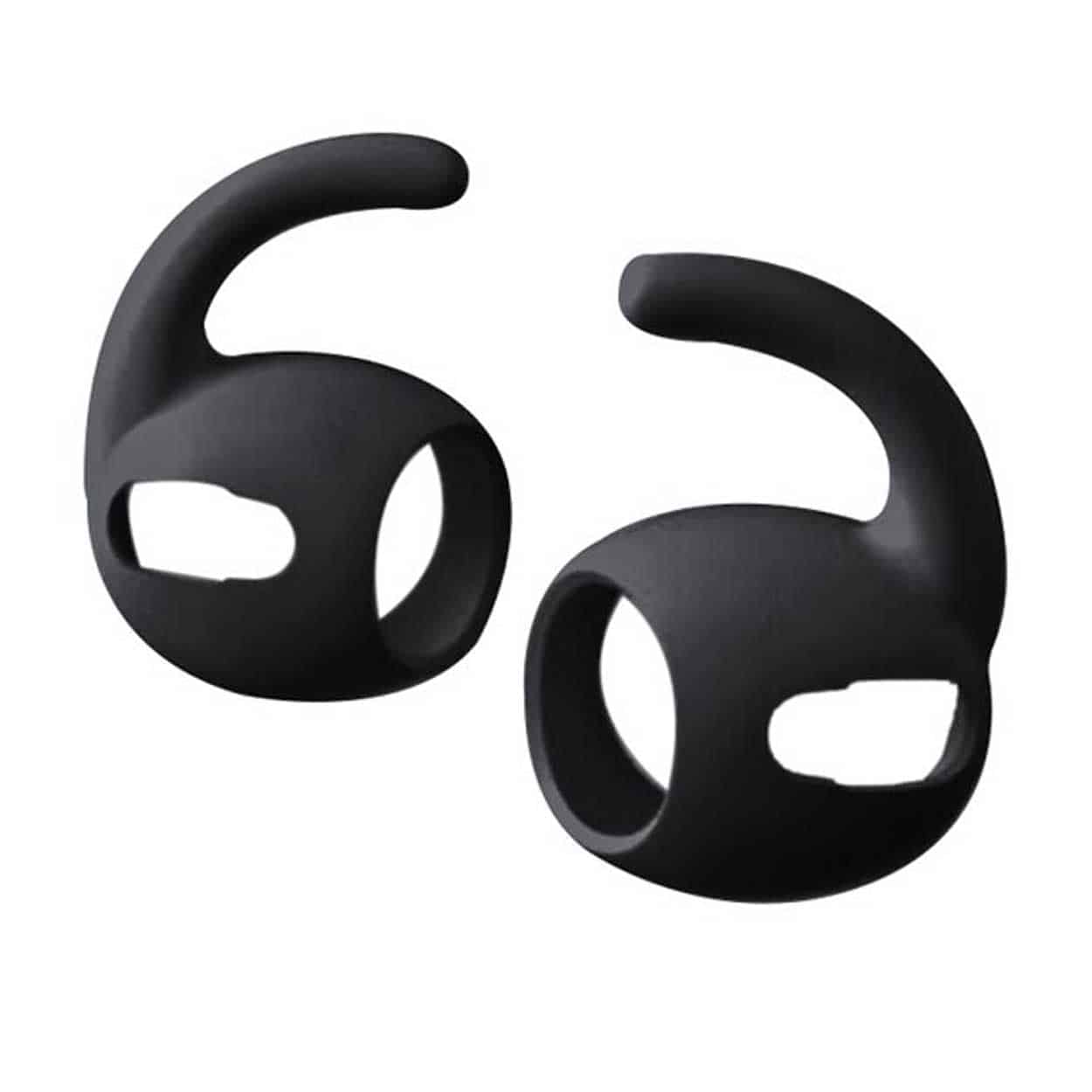 Airpods 3 öronkrokar - silikon earhooks svart