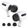 Airpods pro öronkuddar - 3-pack silikon örontoppar vit