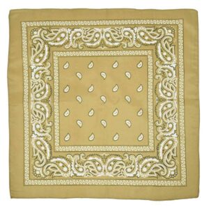 Bandana Scarf Sjal Snusnäsduk Paisleymönster Rosa