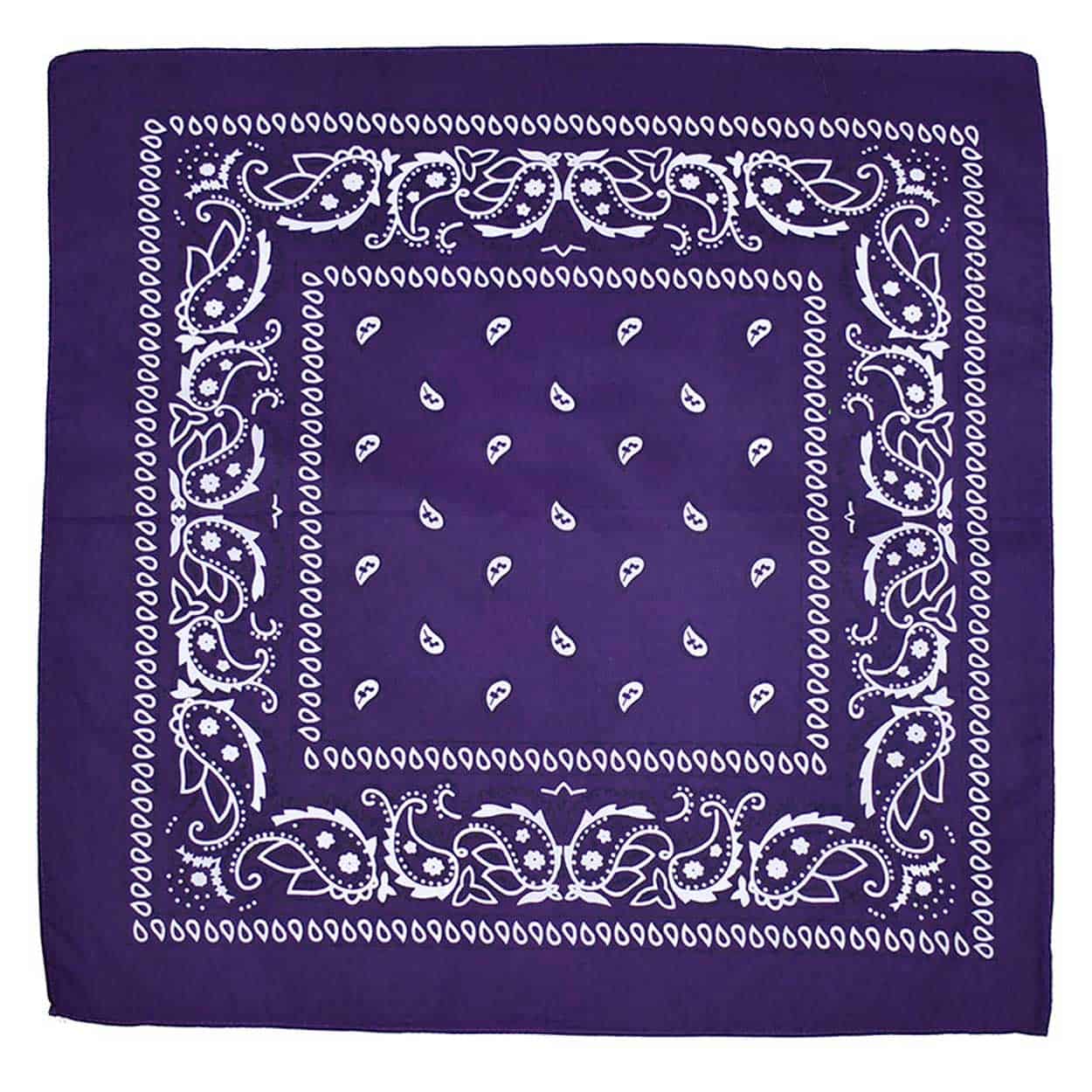 Bandana scarf sjal snusnäsduk paisleymönster rosa